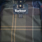 Womens Navy Barbour Acorns Quarter Zip Coat