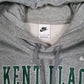Mens Grey Nike Kent Place Football Hoodie Jumper