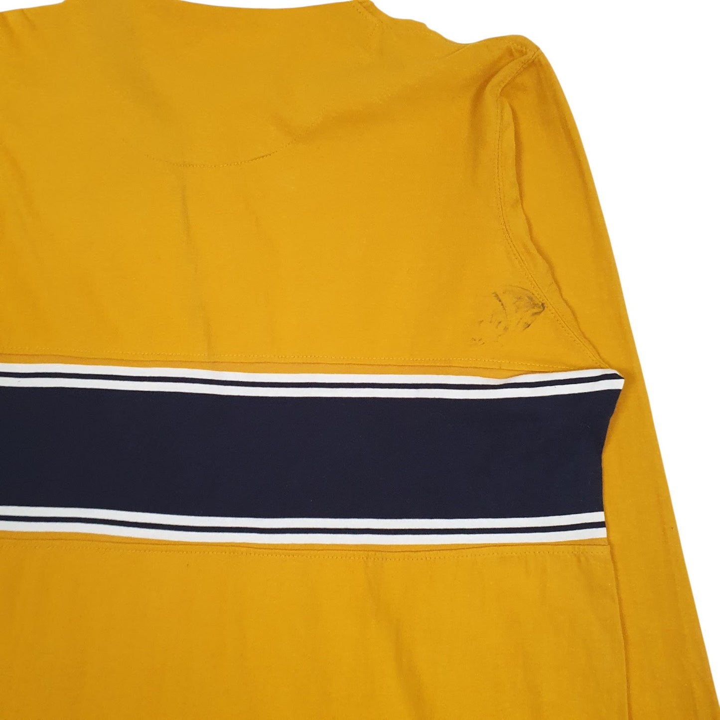 Mens Yellow Liberty Blues Rugby  Polo Shirt