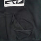Mens Black Adidas Spellout Hoodie Jumper