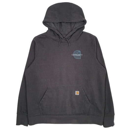 Womens Grey Carhartt  Full Zip Jumper