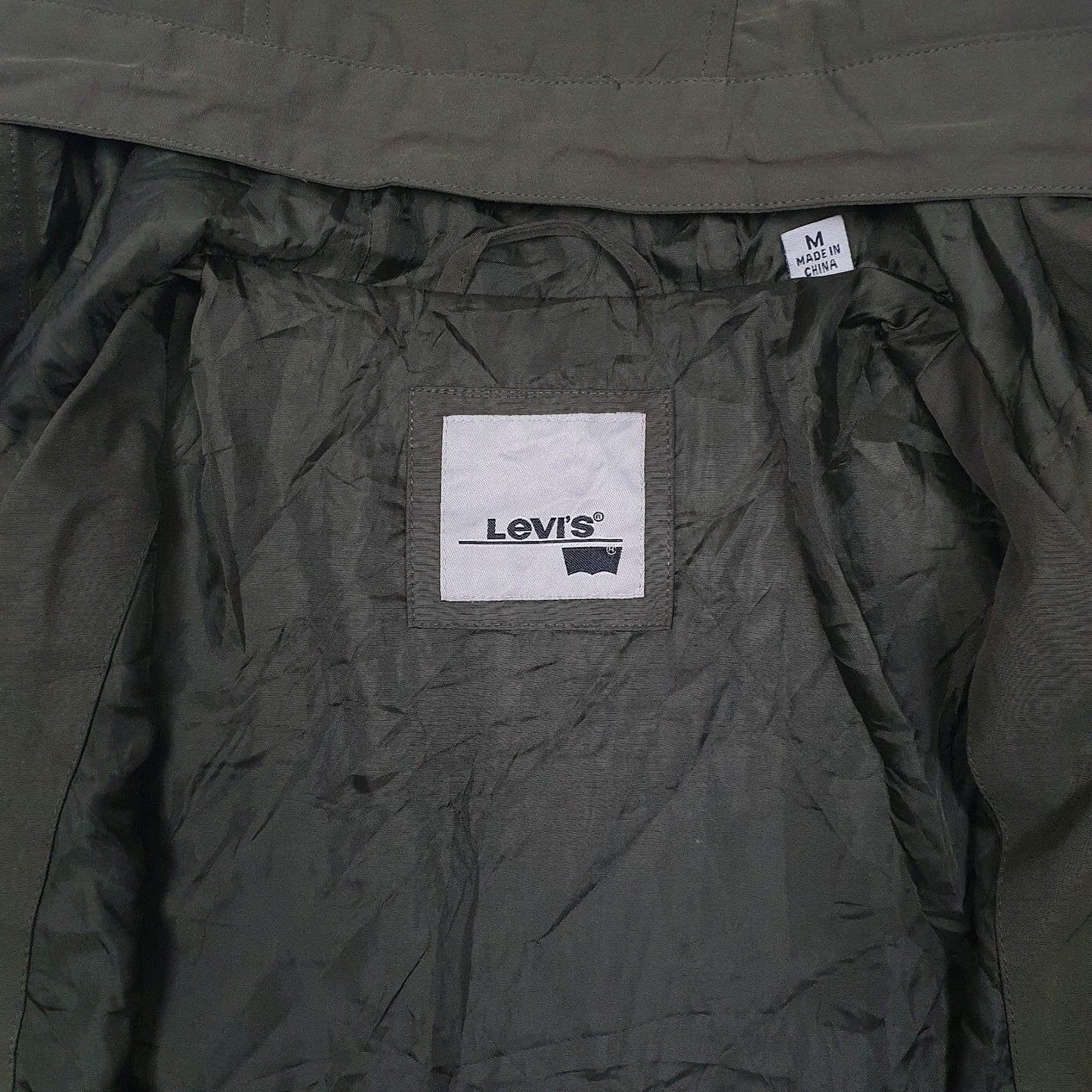 Womens Green Levis Field Lightweight  Coat