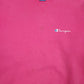 Womens Pink Champion Vintage 90s Made In USA Crewneck Jumper