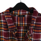Mens Burgundy Bpc Plaid Flannel  Shirt