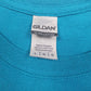 Mens Blue Gildan   T Shirt