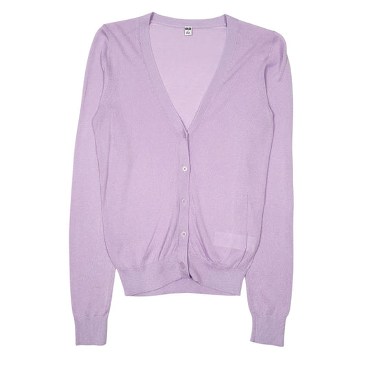 Womens Purple Uniqlo  Cardigan Jumper