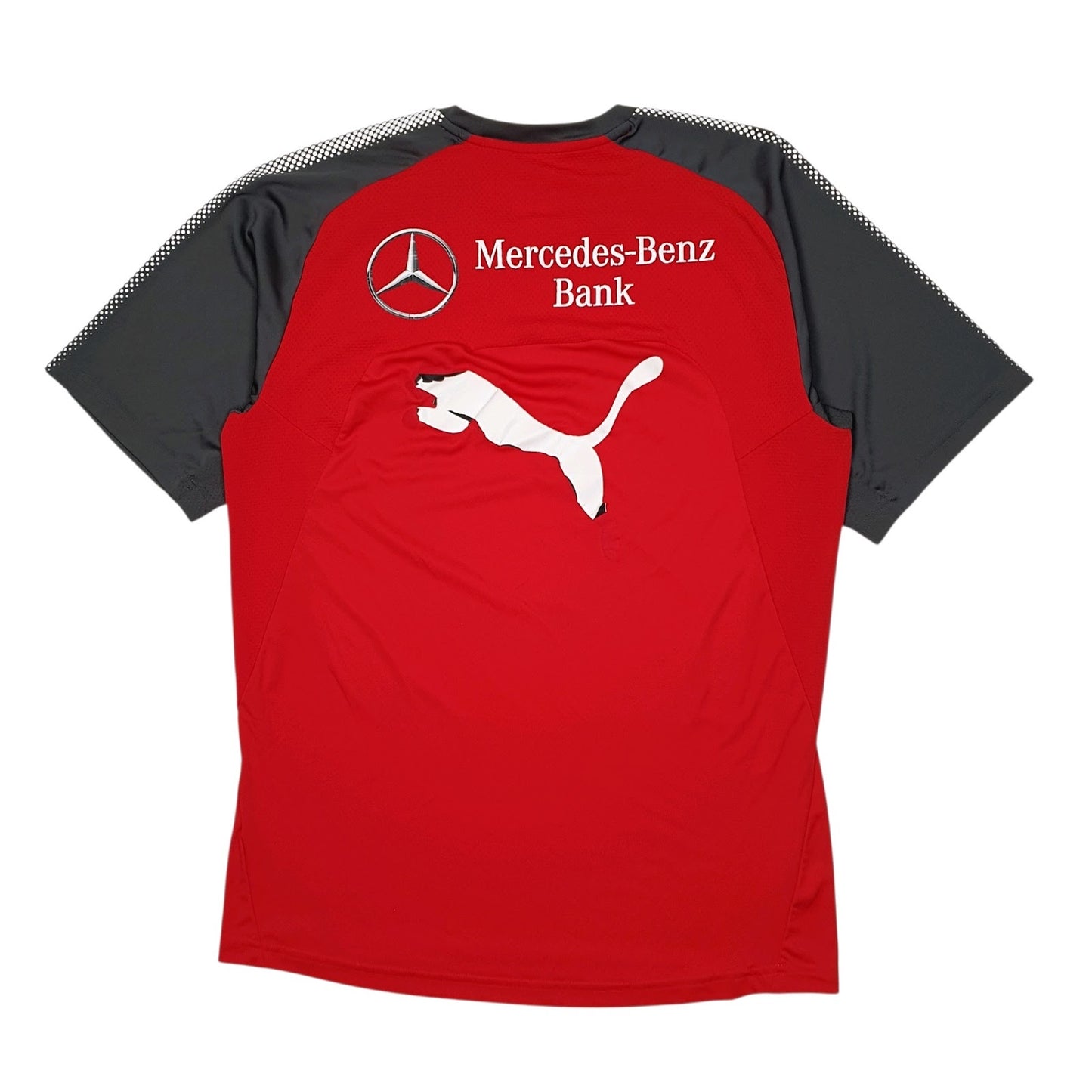 Mens Red Puma Stuttgart FC Football Jersey  T Shirt