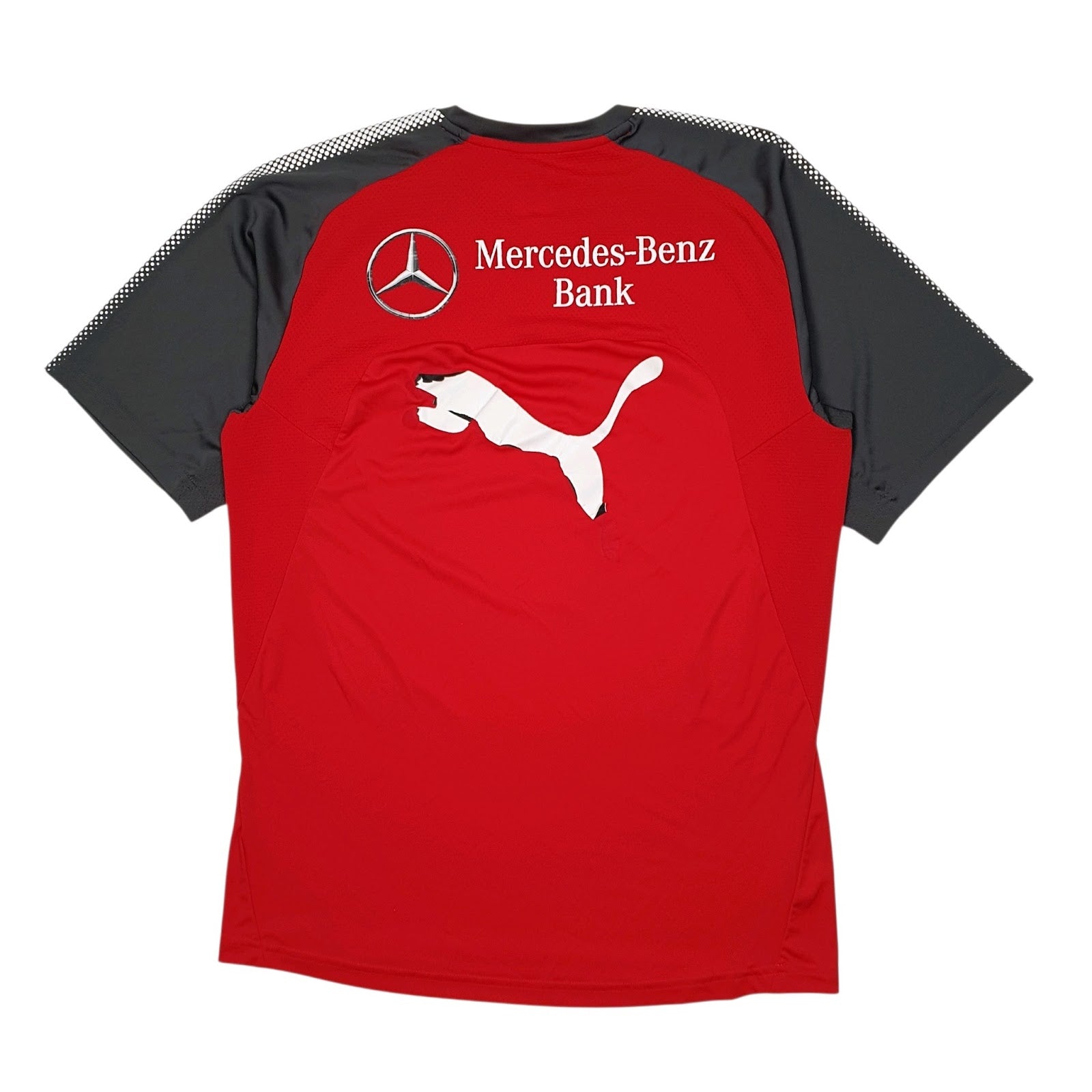Mens Red Puma Stuttgart FC Football Jersey  T Shirt
