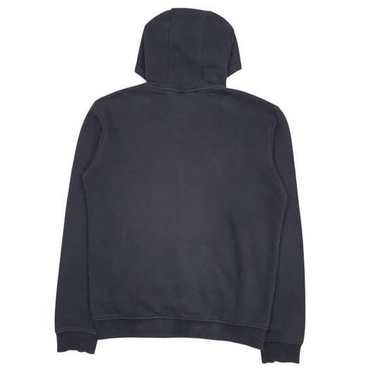 Mens Black Adidas Spellout Hoodie Jumper