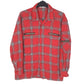 Mens Red Carlo Rawz  Long Sleeve Shirt