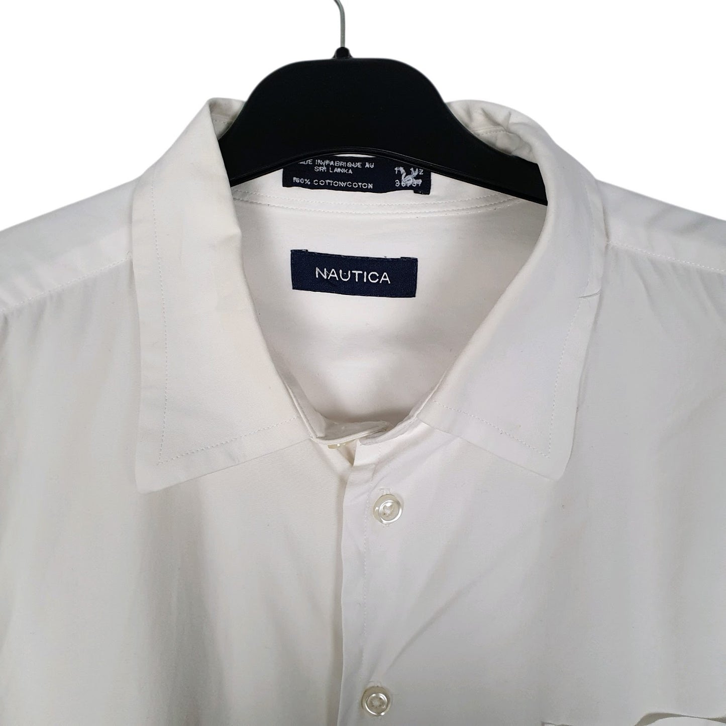 Mens White Nautica   Shirt