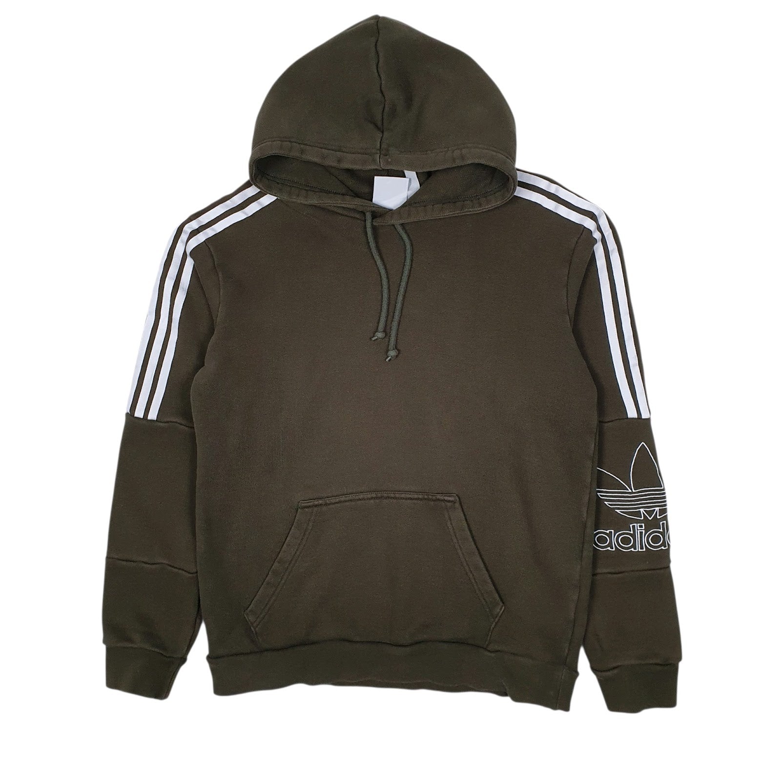 Mens Green Adidas  Hoodie Jumper
