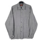 Mens Grey Bonario  Long Sleeve Shirt