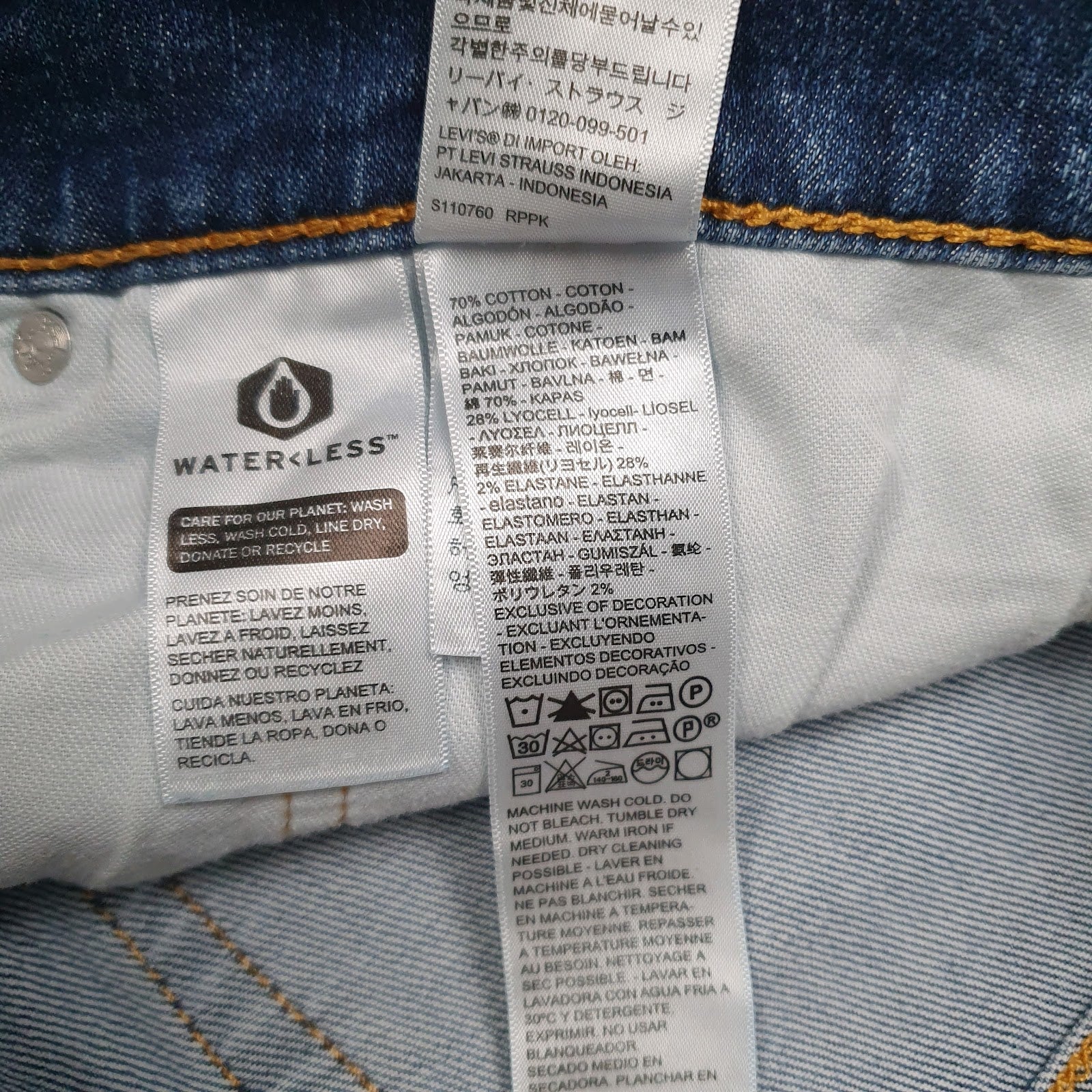 Mens Blue Levis   Jeans