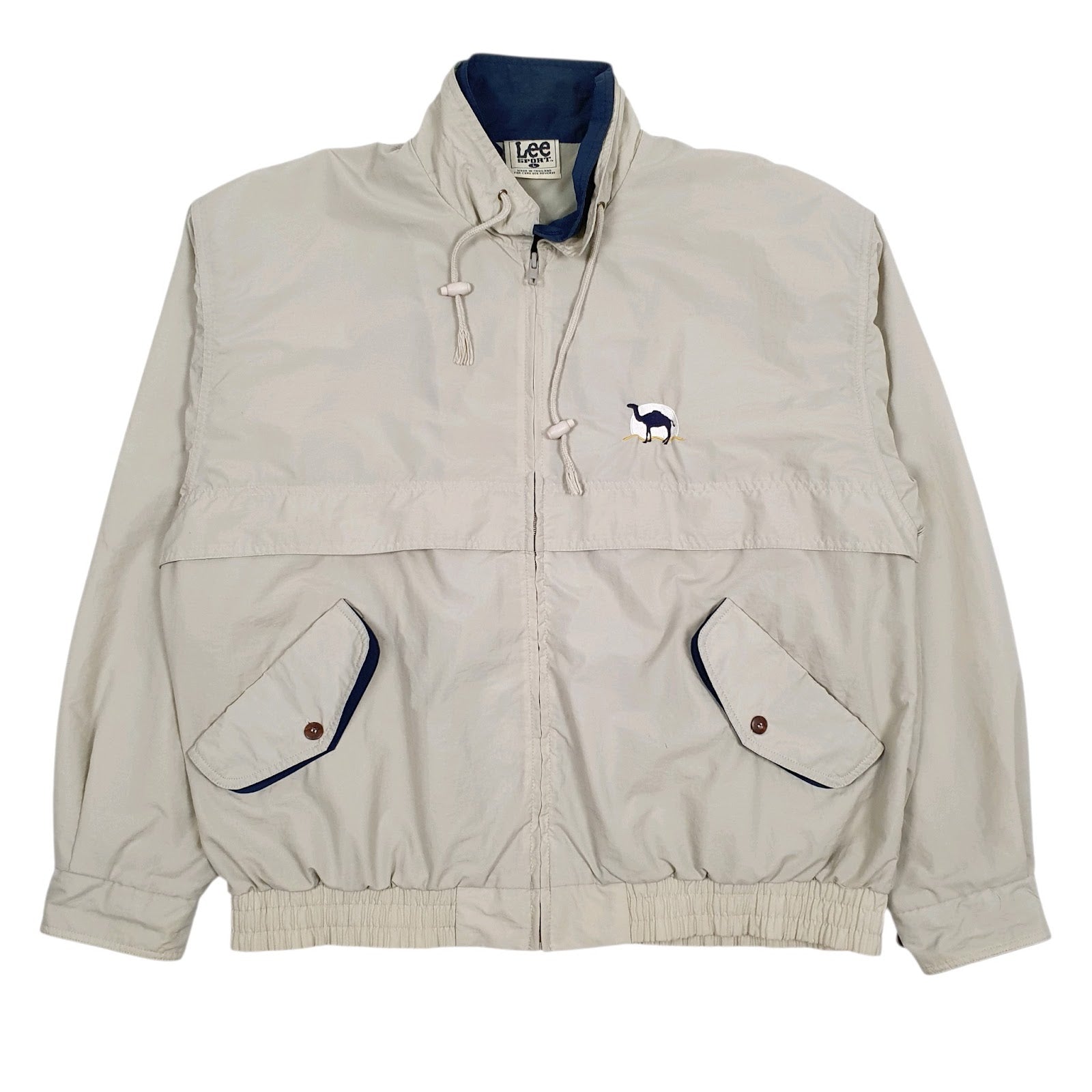 Mens Beige Nutmeg Mills Vintage  Coat