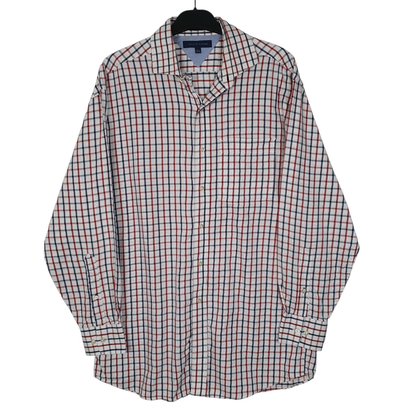 Mens White Tommy Hilfiger  Long Sleeve Shirt