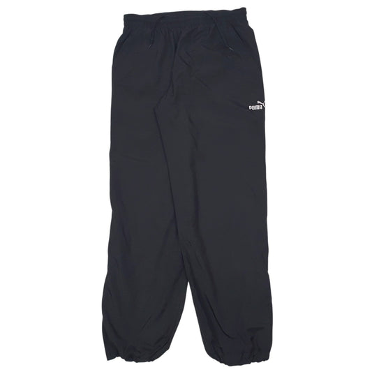Mens Black Puma  Jogger Trousers