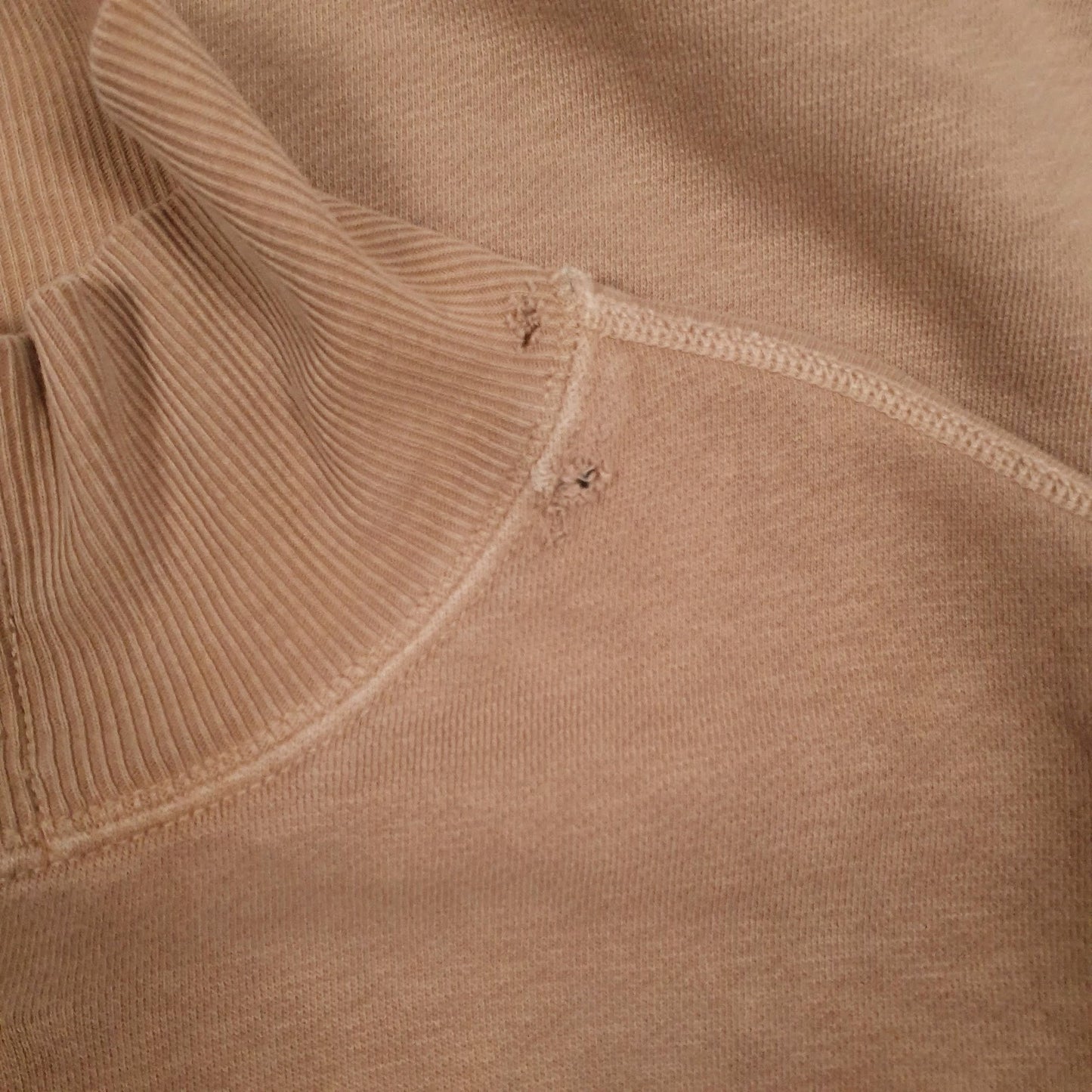 Mens Brown Polo Ralph Lauren Henley Quarter Zip Jumper