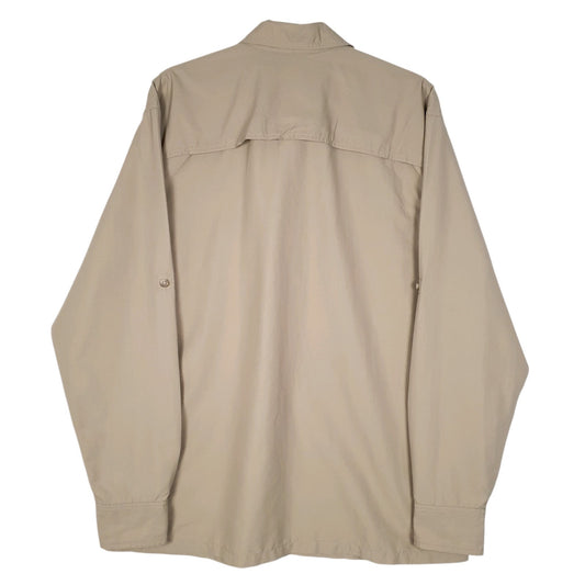 Mens Brown Eddie Bauer Hiking  Shirt
