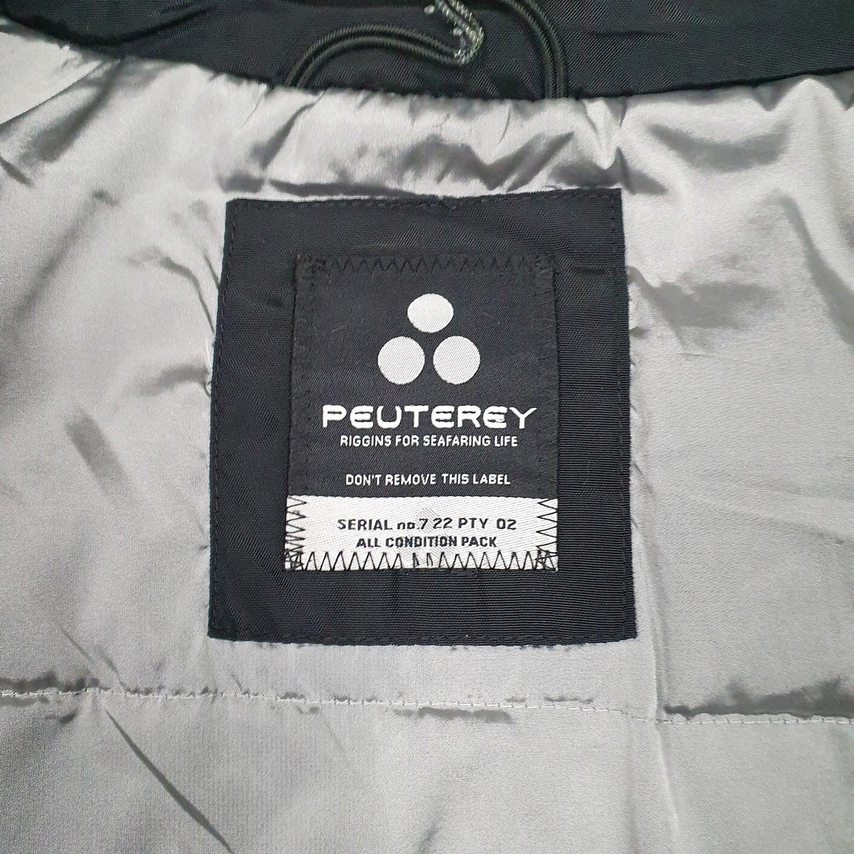 Womens Black Peuterey   Coat