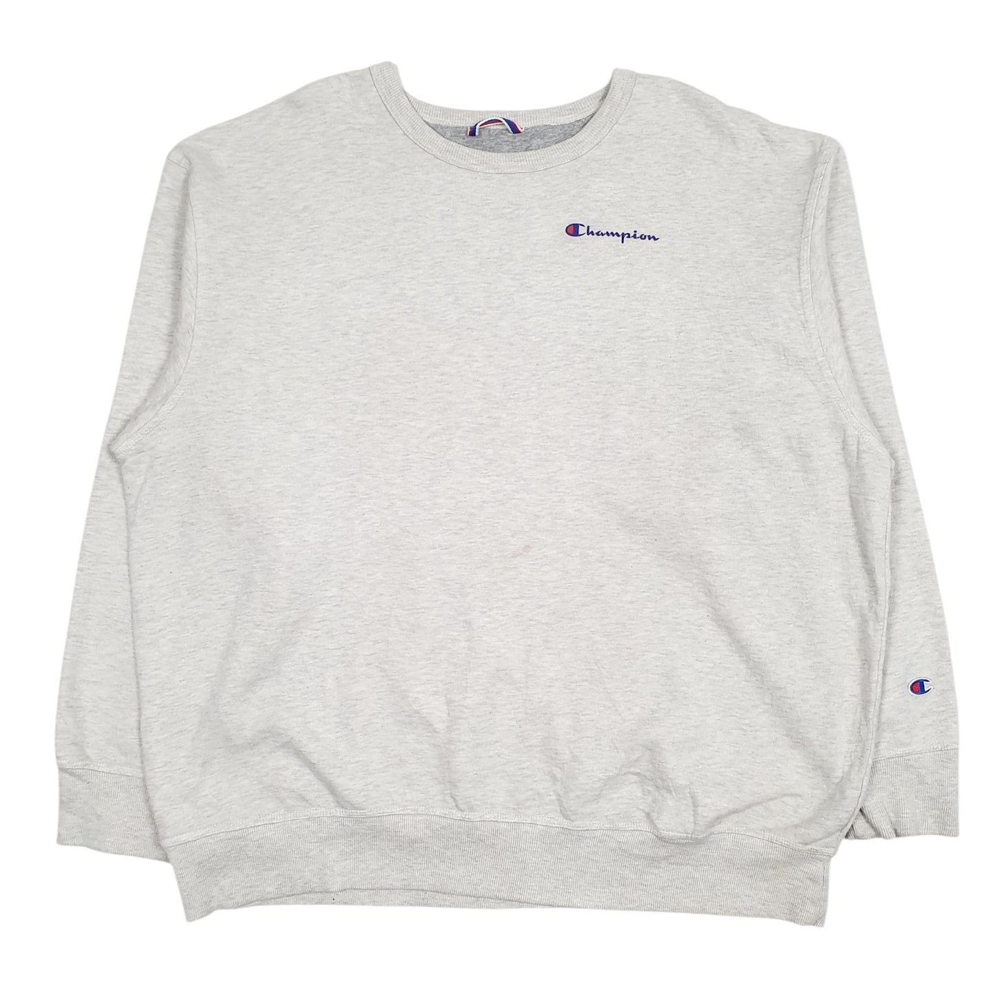 Mens Grey Champion  Crewneck Jumper