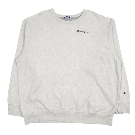 Mens Grey Champion  Crewneck Jumper