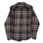 Mens Grey Eddie Bauer Flannel  Shirt