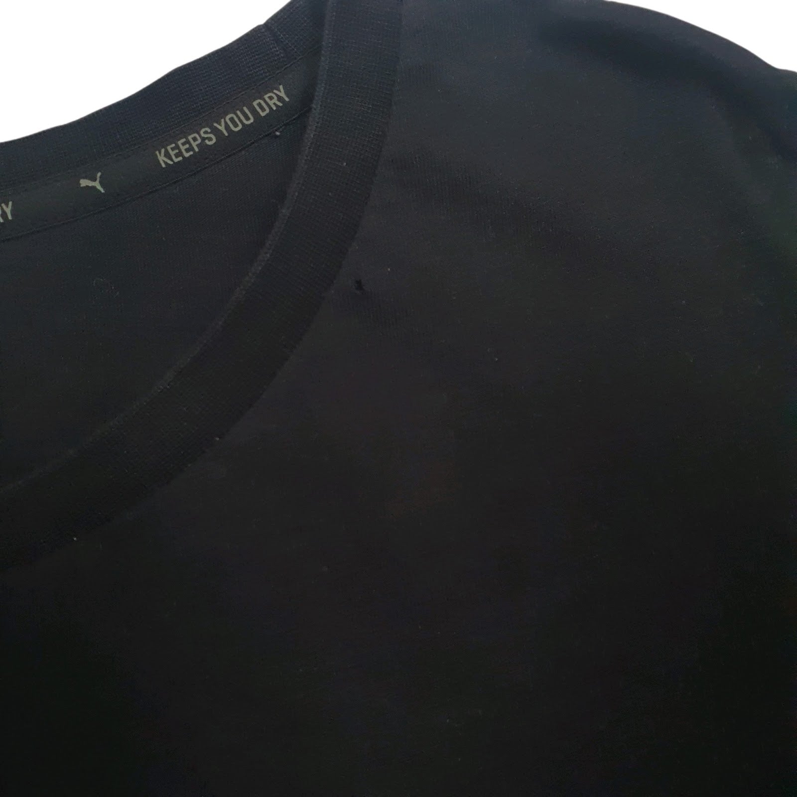 Mens Black Puma   T Shirt