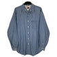 Mens Blue Tommy Hilfiger Denim Long Sleeve Shirt