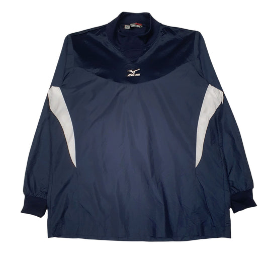 Mens Navy Mizuno Baseball  Coat