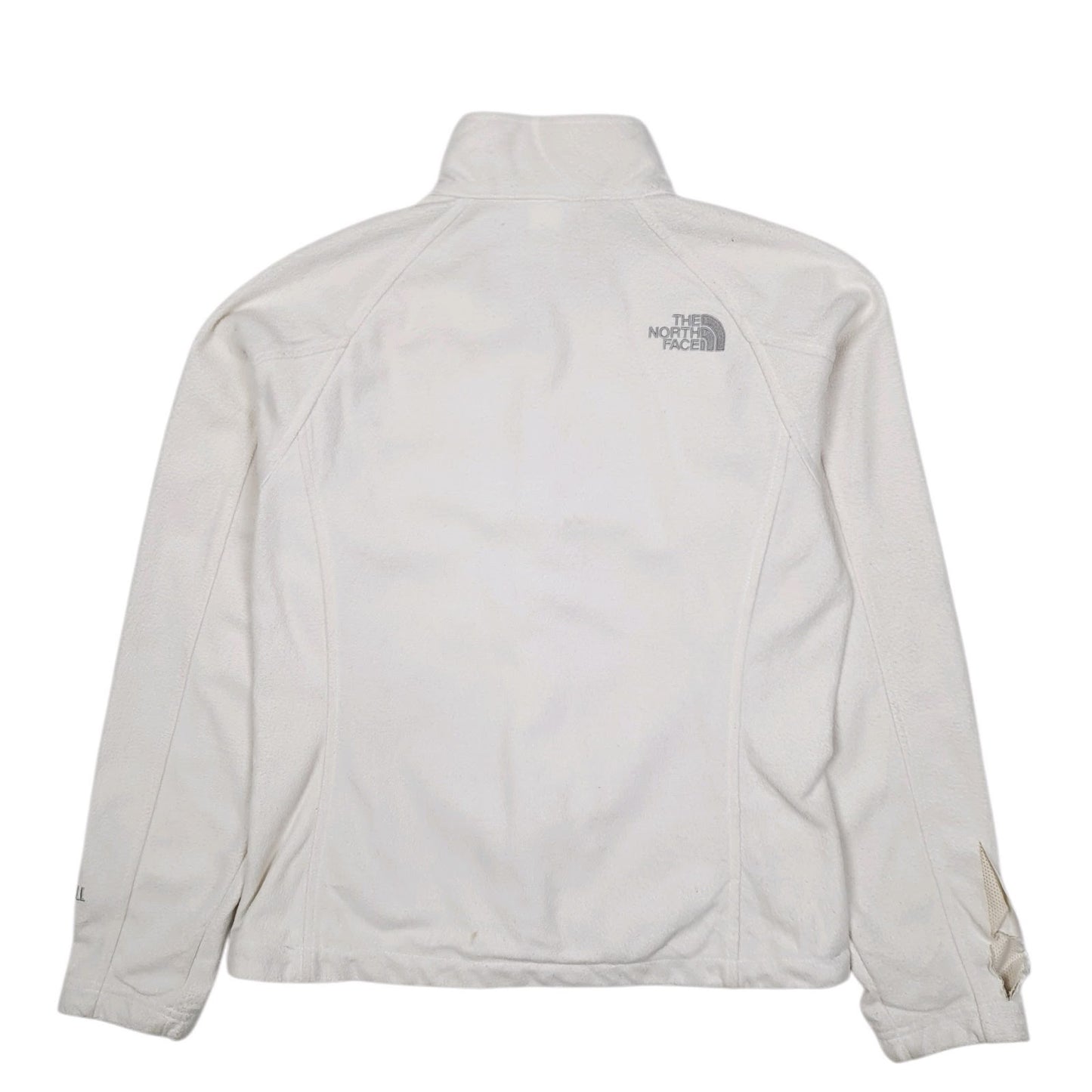 Womens White The North Face  Full Zip Jumper