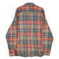 Mens Green L.L.Bean Flannel  Shirt