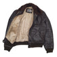 Mens Brown Sears Vintage 70s Fleece Lined  Coat