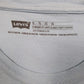 Mens Blue Levis Spellout  T Shirt