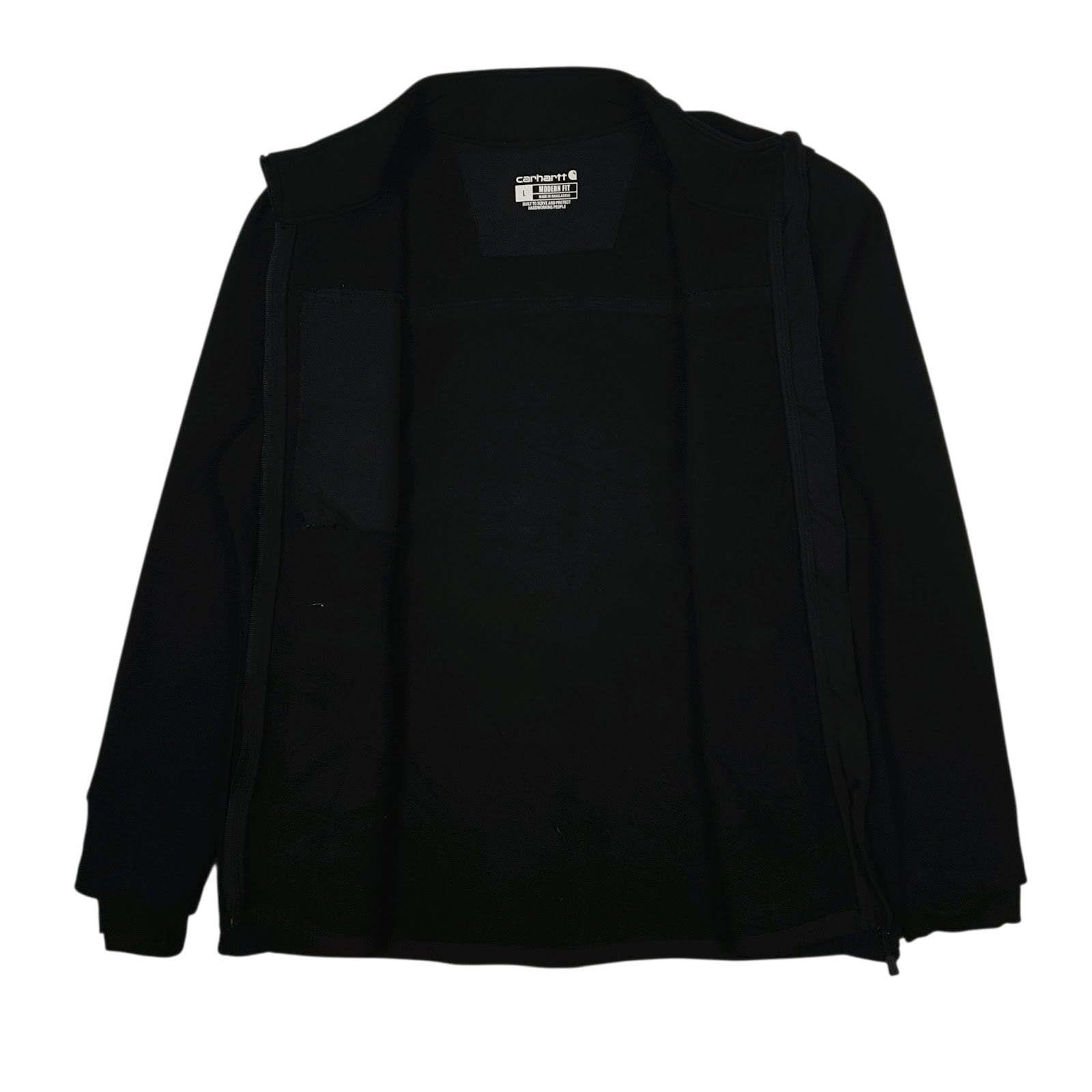 Womens Black Carhartt Fleece  Coat