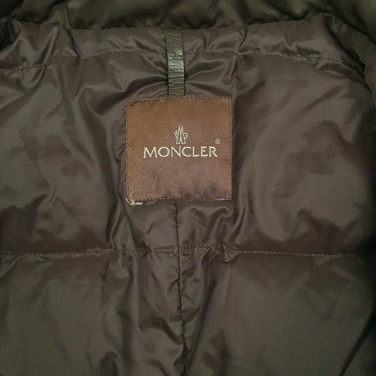 Womens Brown Moncler Skiiing  Coat