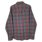 Mens Grey L.L.Bean Flannel  Shirt