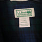 Mens Navy L.L.Bean Flannel  Shirt