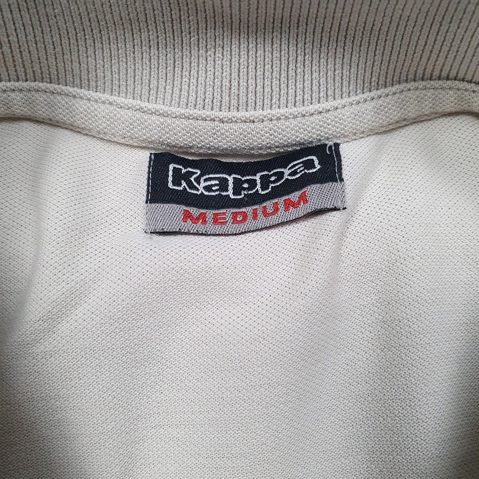 Mens Beige Kappa   Polo Shirt