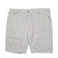 Mens White Levis 501 Denim Shorts