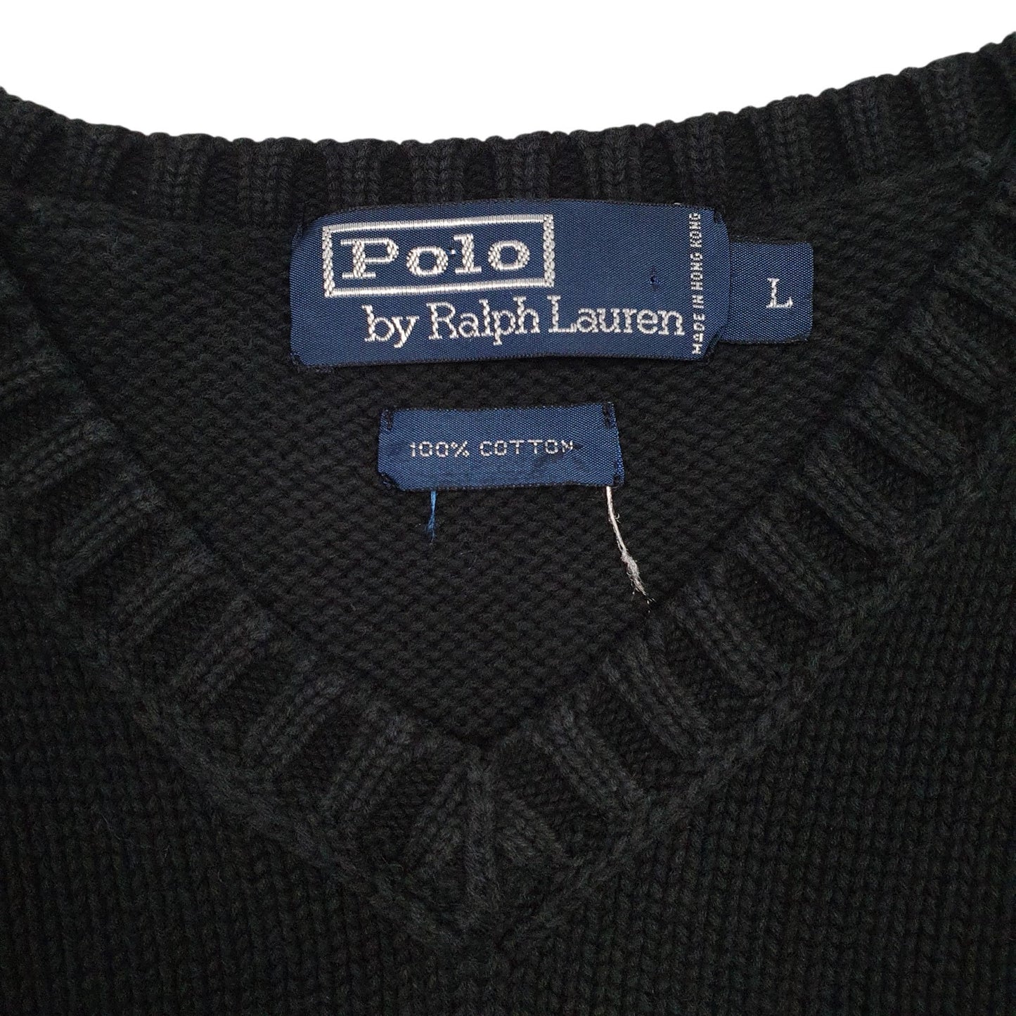 Mens Black Polo Ralph Lauren  Vest Jumper