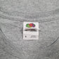 Mens Grey Fruit Of The Loom Taft Tennis  T Shirt