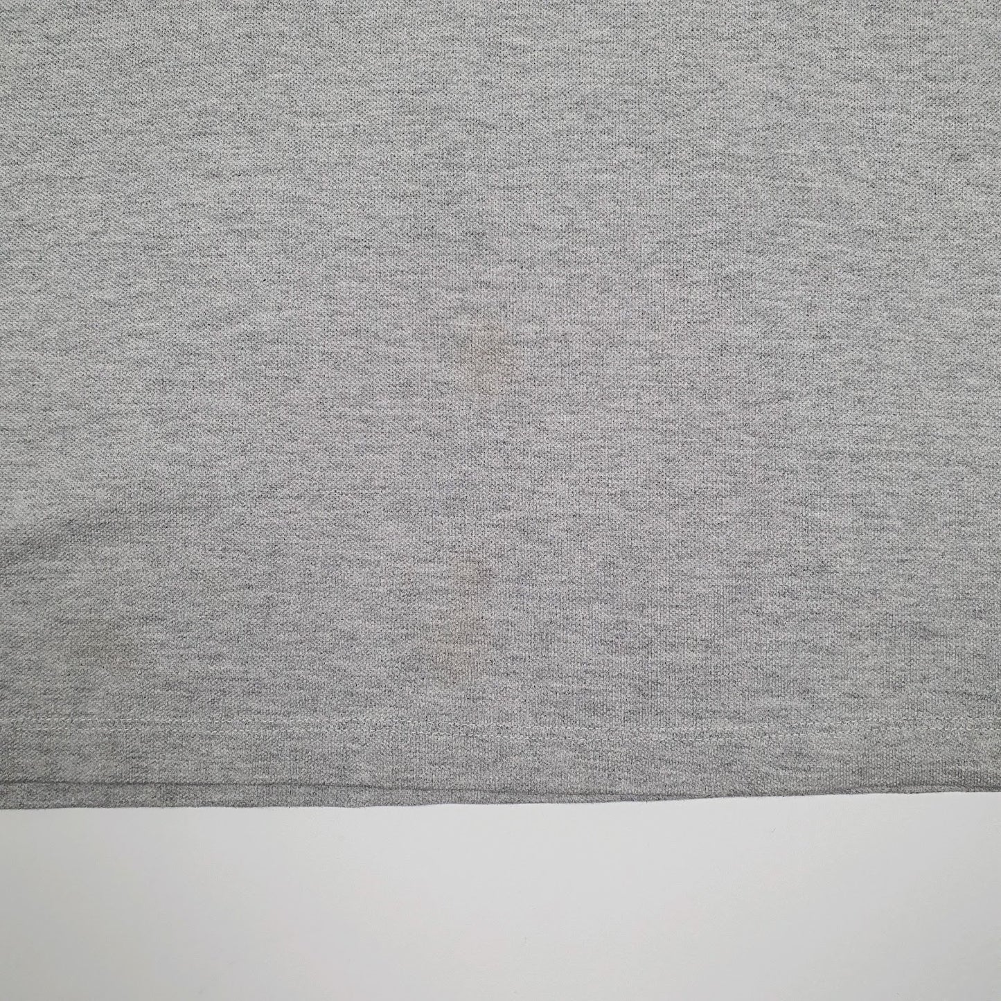 Mens Grey Fila  Hoodie Polo Shirt
