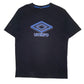 Mens Black Umbro  Short Sleeve T Shirt
