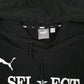 Mens Black Puma Sel Ect Hoodie Jumper