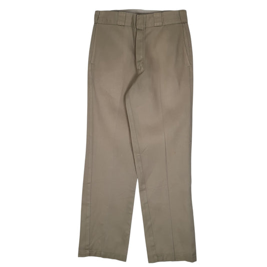 Mens Beige Dickies  Chino Trousers