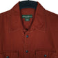 Mens Orange Eddie Bauer Corduroy  Shirt