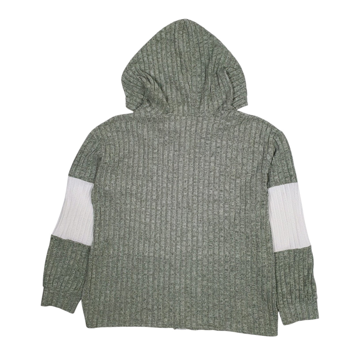 Womens Green Unbranded Hoodie Lightweight Full Zip Jumper