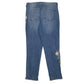 Womens Blue Jessica Simpson Embroidered  Jeans