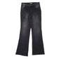 Womens Grey Faded Glory Embroidered Stretch JeansW30 L31